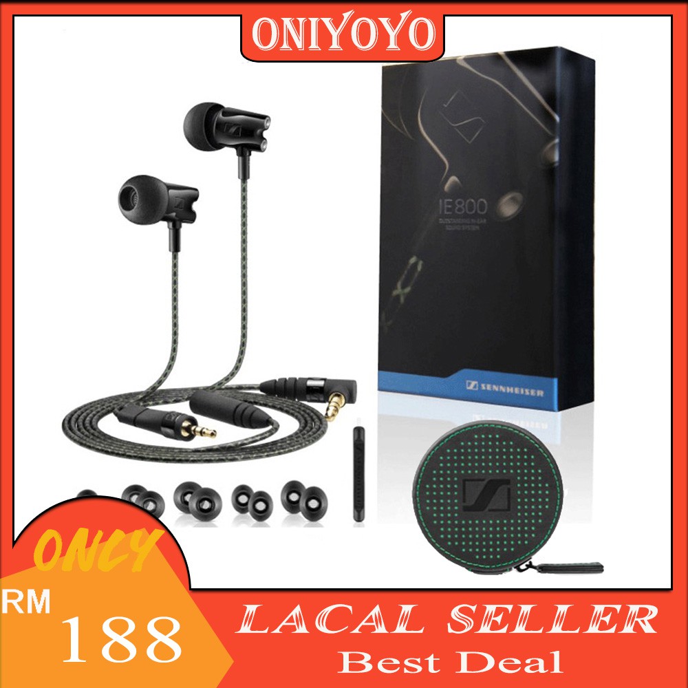 Sennheiser IE 800 In Ear High End Earphones Shopee Malaysia