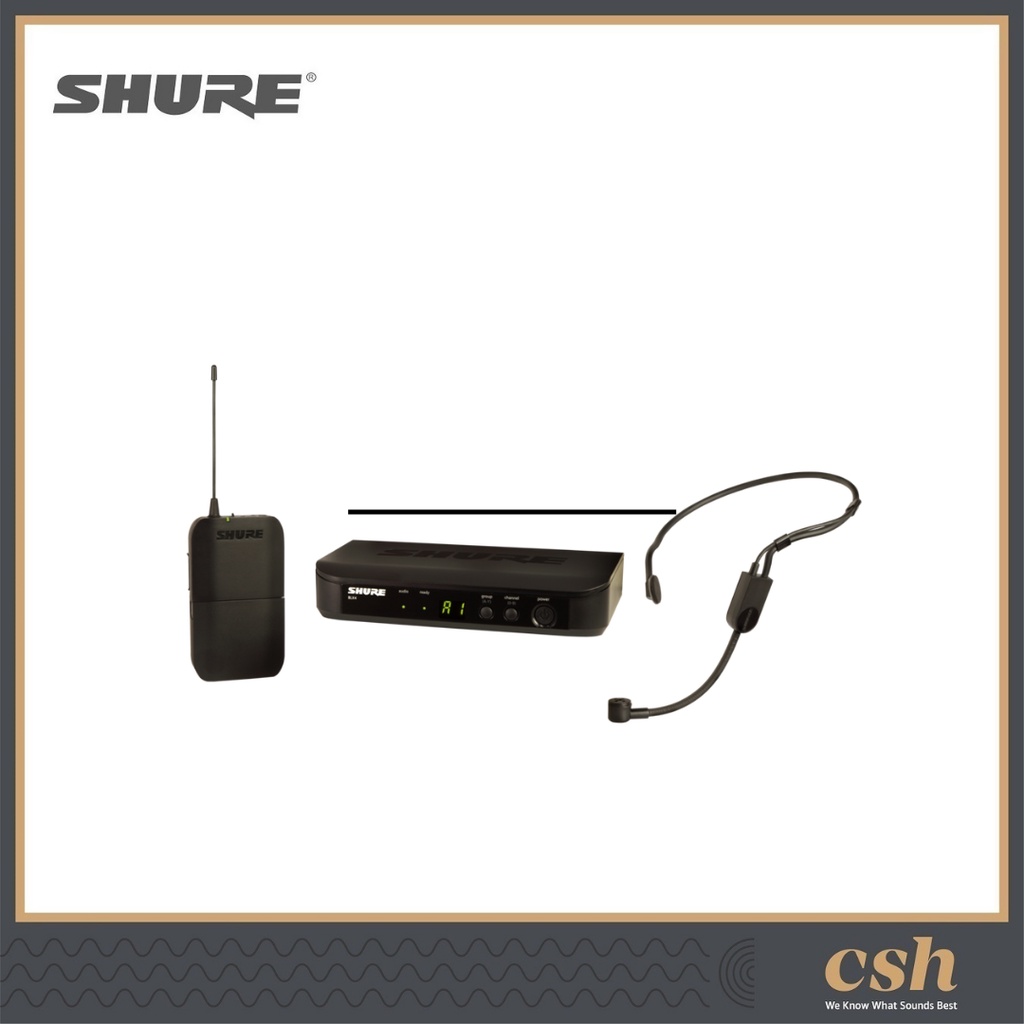 Shure blx14 headset discount system