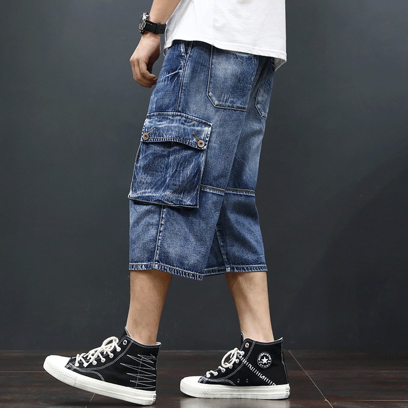 Denim 2024 shorts 3/4