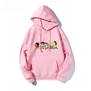 RCHAN Kpop Women Sweatshirts Cute Cartoon Korean Styles Pastel