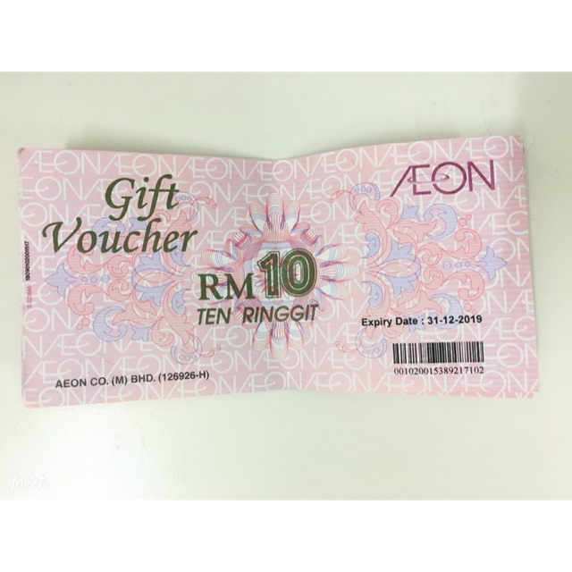 AEON JUSCO VOUCHER RM 10 | Shopee Malaysia