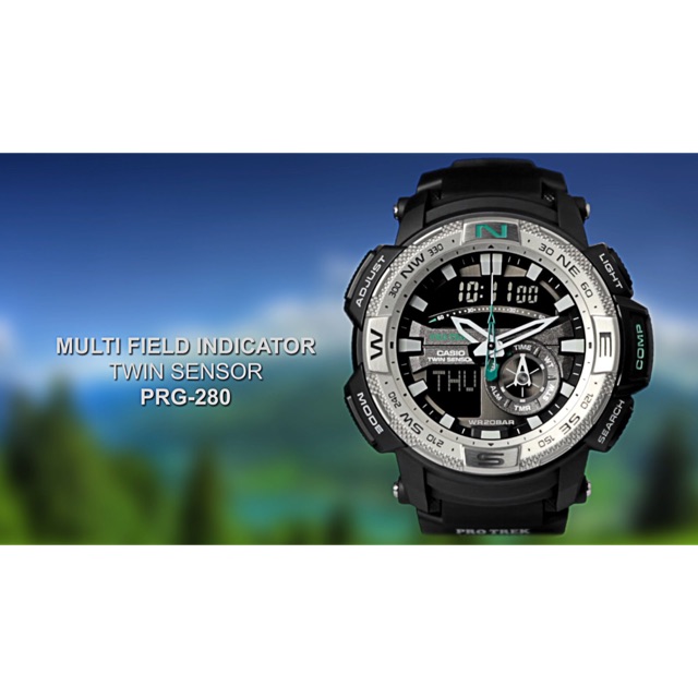 Casio protrek twin sensor hot sale