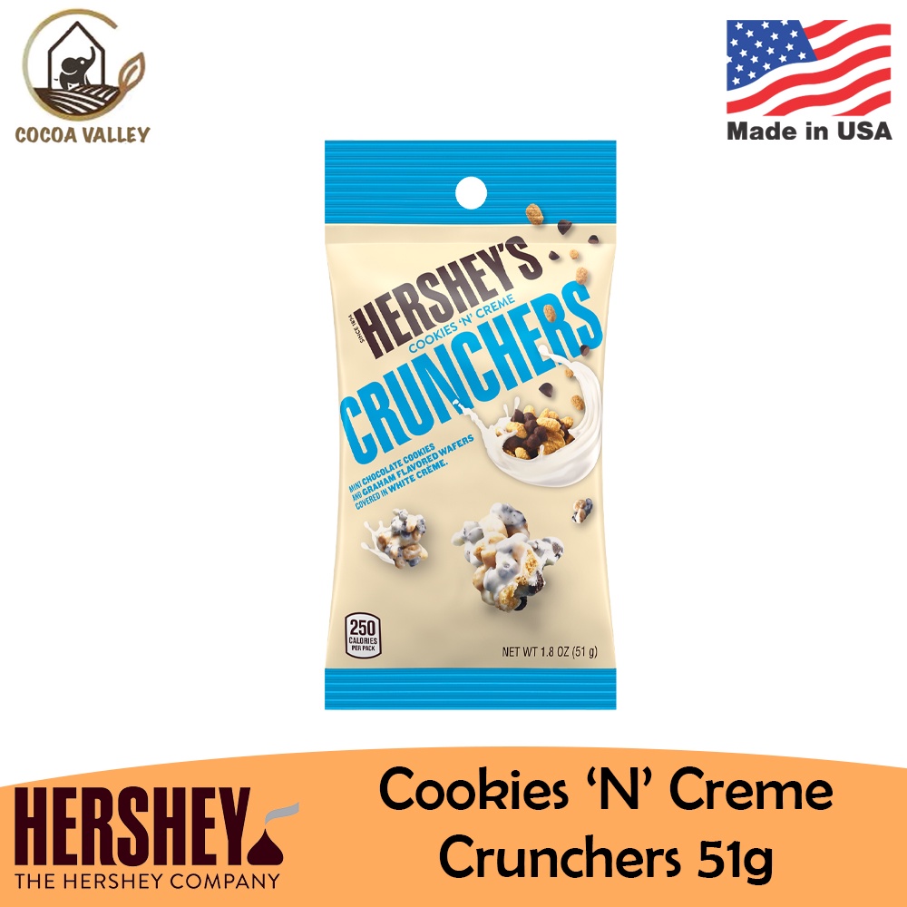 Hershey's Cookies 'N' Creme Crunchers 51g (Made in US) | Shopee Malaysia