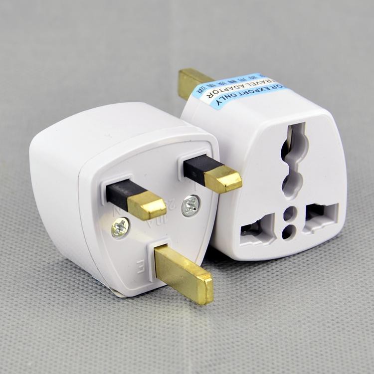 universal 2 pin to 3 pin plug adaptor screwfix