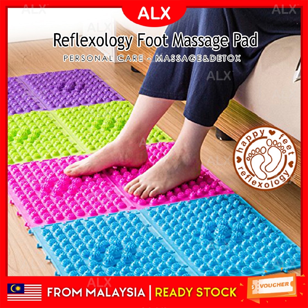 ALX 4 PCS Reflexology Massage Mat Foot Mat Pad Foot Massage Pad ...