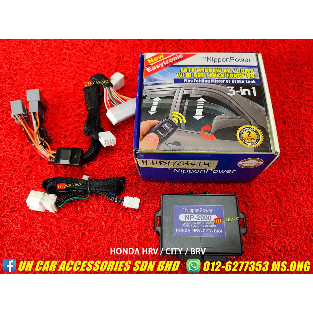 Honda City 20142019 Side Mirror Auto Fold Relay Window Closer Auto Up