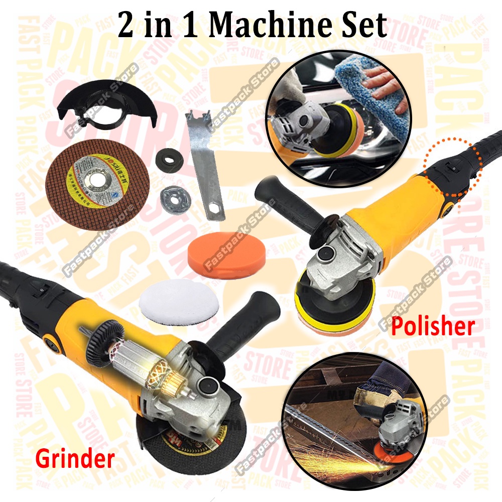 220/12V Car Polisher 1200/40W 6 Adjustable Speed Car Polish Machine