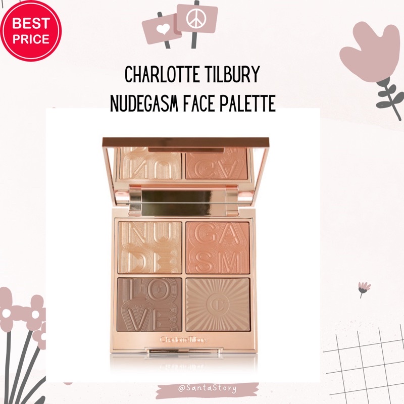 Charlotte Tilbury NUDEGASM FACE PALETTE contour highlighter blush
