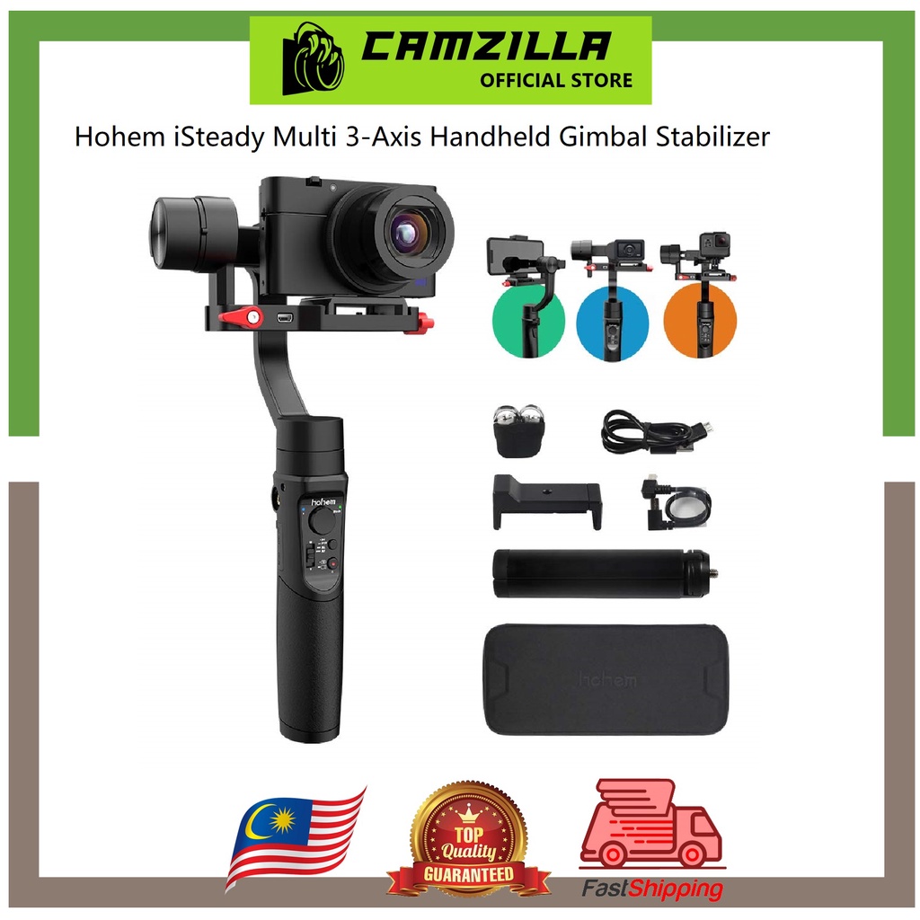 Hohem iSteady Multi 3-Axis Handheld Gimbal Stabilizer for Digital ...