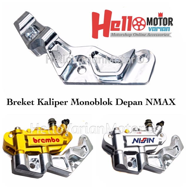 Nmax MONOBLOK Front Caliper Brackets Shopee Malaysia