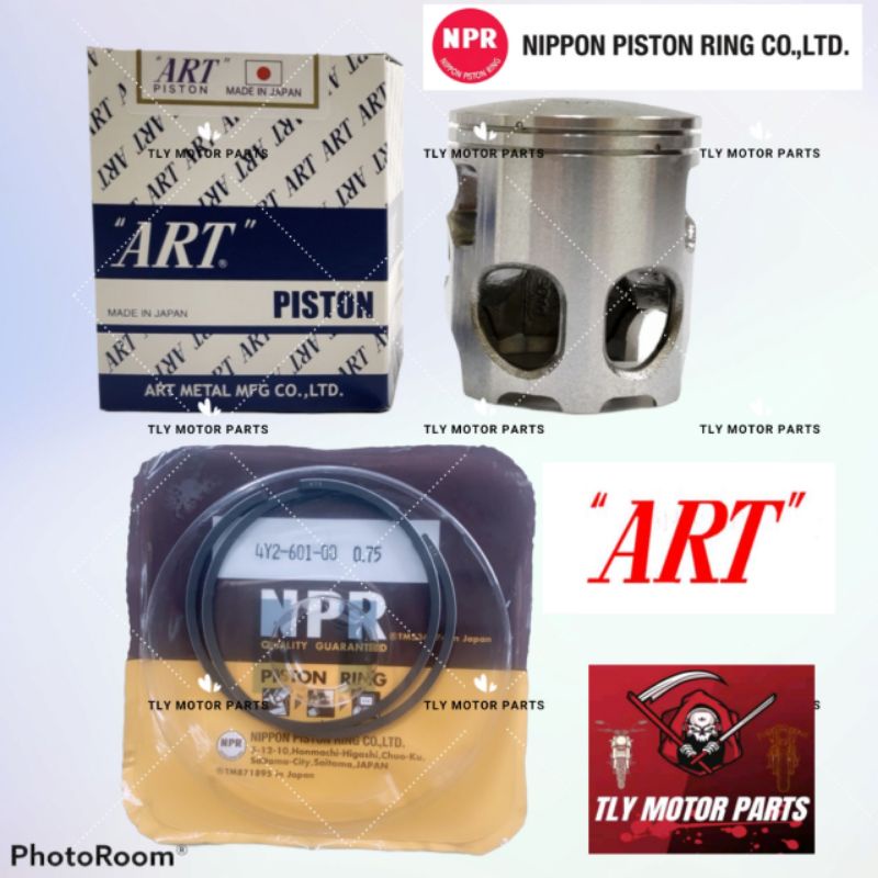 ART PISTON & NPR RING FOR YAMAHA RXK 100% ORIGINAL JAPAN 🇯🇵 | Shopee ...