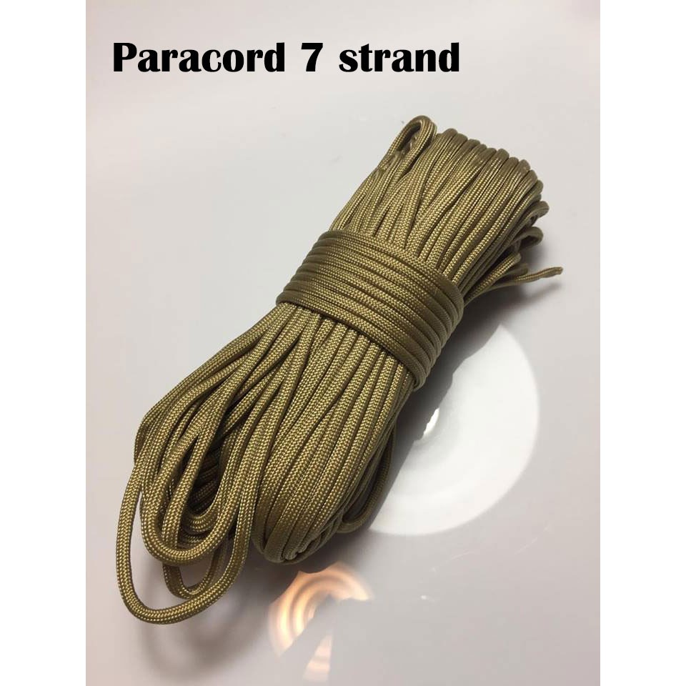 SURVIVAL 550 PARACORD ROPE 10meter - Gold