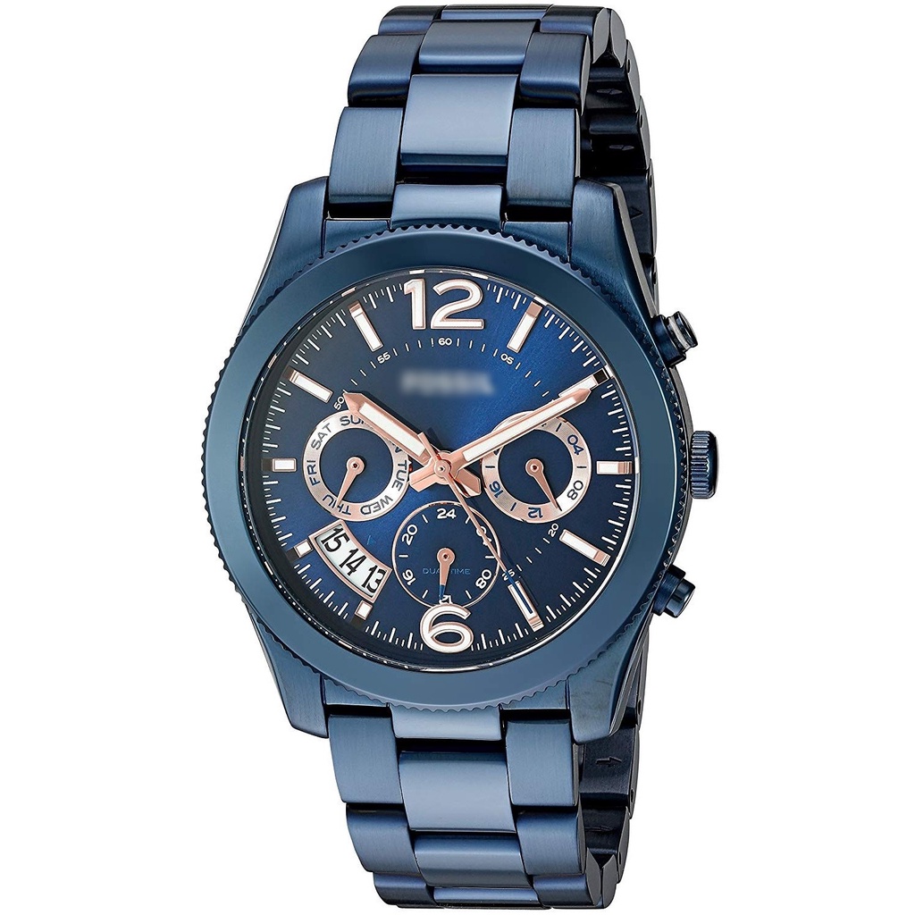 Original Fossil Women s Perfect Boyfriend Multi Function Dual Time Watch ES4093 Jam Tangan Wanita Perempuan Shopee Malaysia