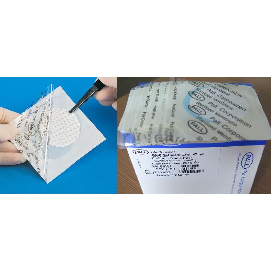 PALL 47mm, 0.45um, Sterile Membrane Filter, 200pcs/pack Shopee Malaysia
