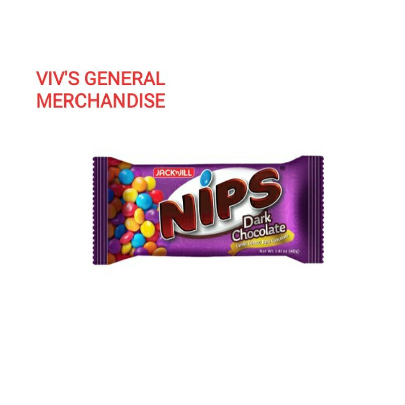 Jack n Jill Nips Dark Chocolate ( 40 g ) | Shopee Malaysia