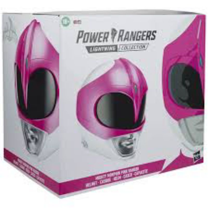 Power Rangers Lightning Collection - Mighty Morphin Pink Ranger Helmet ...
