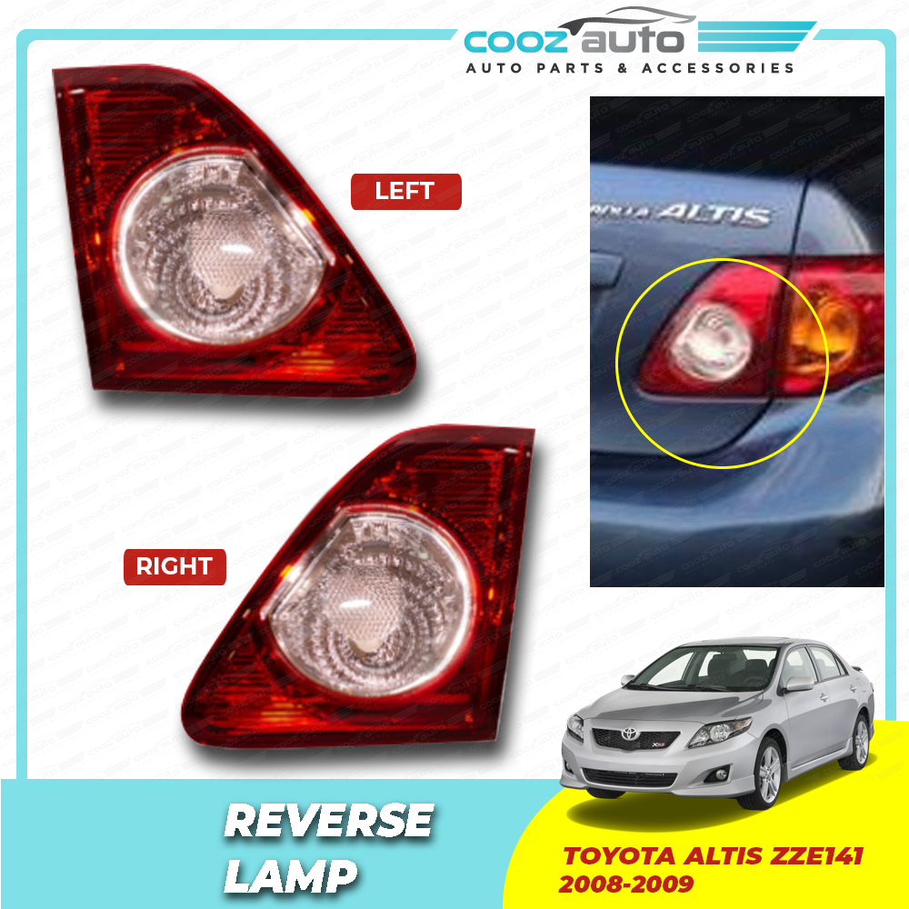 Toyota Altis ZZE141 2008 - 2009 Rear Left & Right Side Taillight ...
