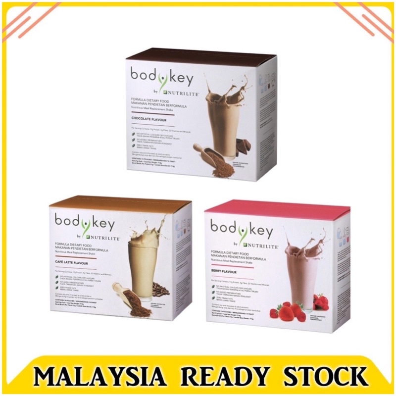 BodyKey By Nutrilite Meal Replacement Shake (Berry) Shopee Malaysia