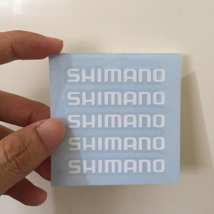HITAM Shimano PACK BIKE CUTTING STICKER - Black | Shopee Malaysia
