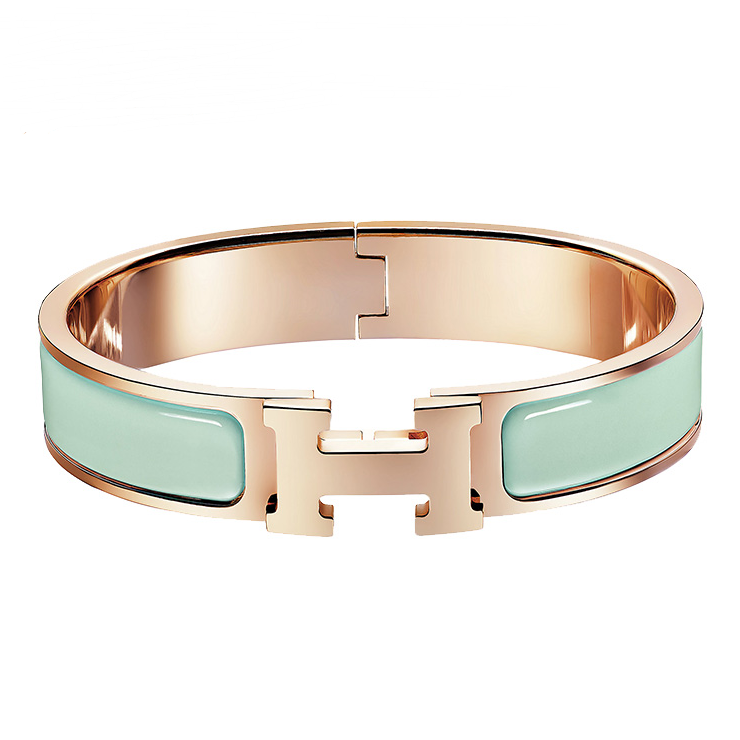 HERMES CLIC CLAC H バングル ローズオランジェ Clic Clac H bracelet | Hermès USA
