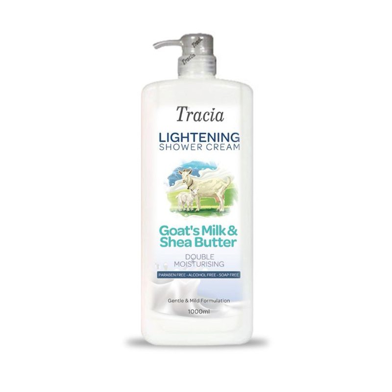 Tracia Lightening Shea Butter Shower Cream 1000ml Shopee Malaysia