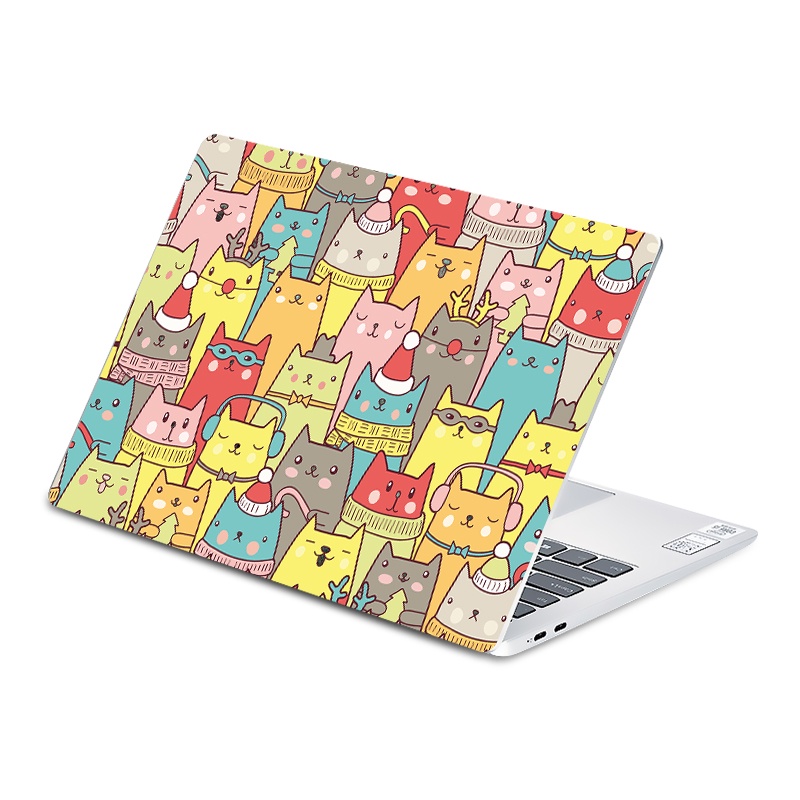 One Piece Set Hd Printing Colorful Laptop Stickers Skin 10 