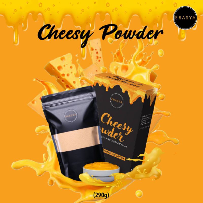 🔥Cheesy Powder By Erasya🔥 290g ( Spicy & Original ) Serbuk Cheese ...