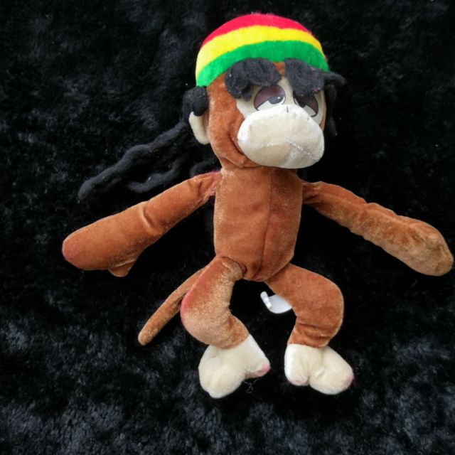 Rasta monkey hot sale stuffed animal