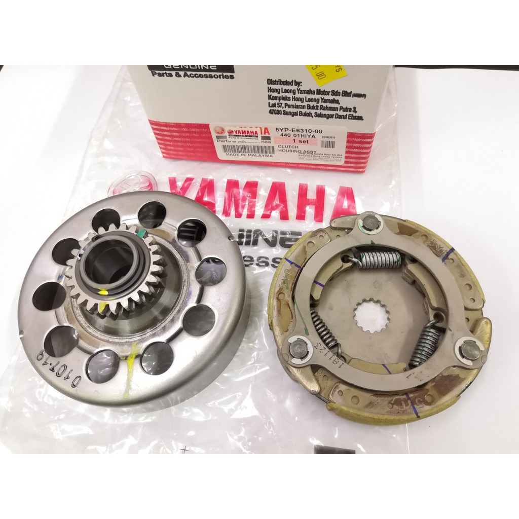 Ori HLY LC ORIGINAL AUTO CLUTCH MANGKUK HOUSING PLATE AUTO SHOE YAMAHA