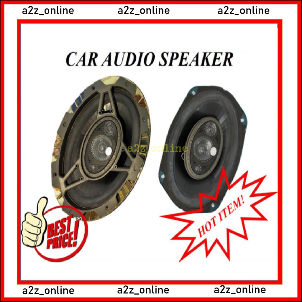 Clif Design Car Audio Car Speaker Max Power 300W CDS69.4 1 Pair