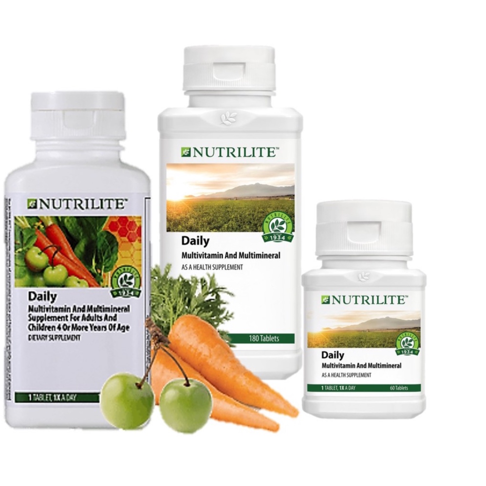 Amway Nutrilite Daily Multivitamin Tab Tab Shopee Malaysia