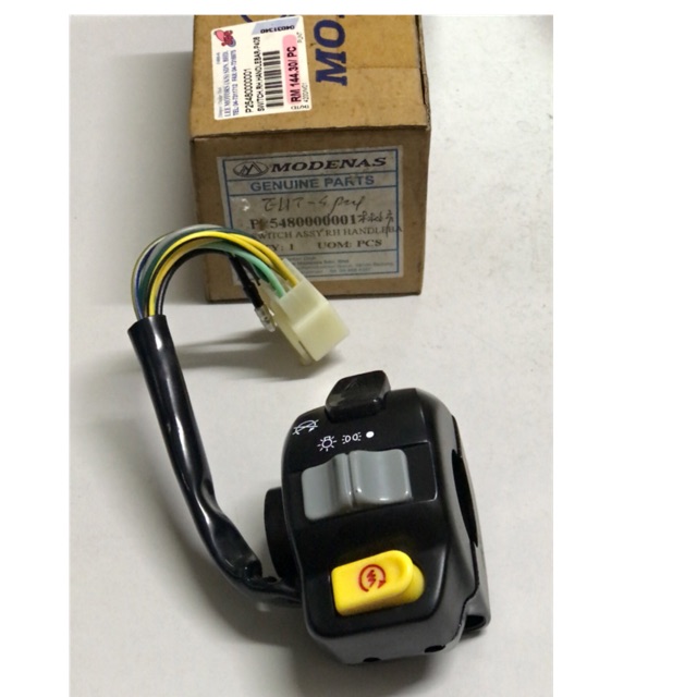 Modenas Elit Sport Switch Assy RH HandleBar Original | Shopee Malaysia