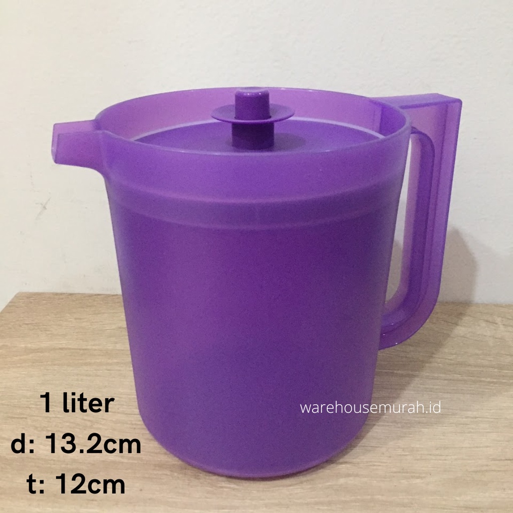 UNGU 1l pitcher jug 1 liter Teapot Purple/Light Purple tpw Shopee