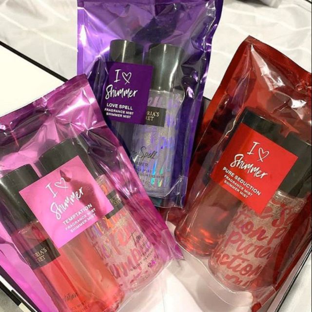 Travel set victoria secret hot sale