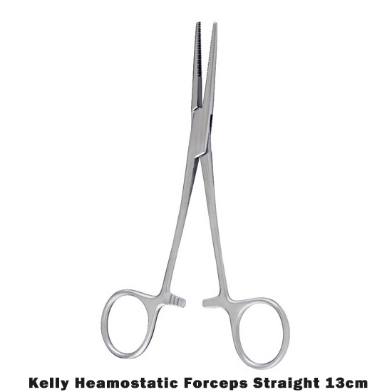 Kelly Haemostatic Forceps Straight 14cm | Shopee Malaysia