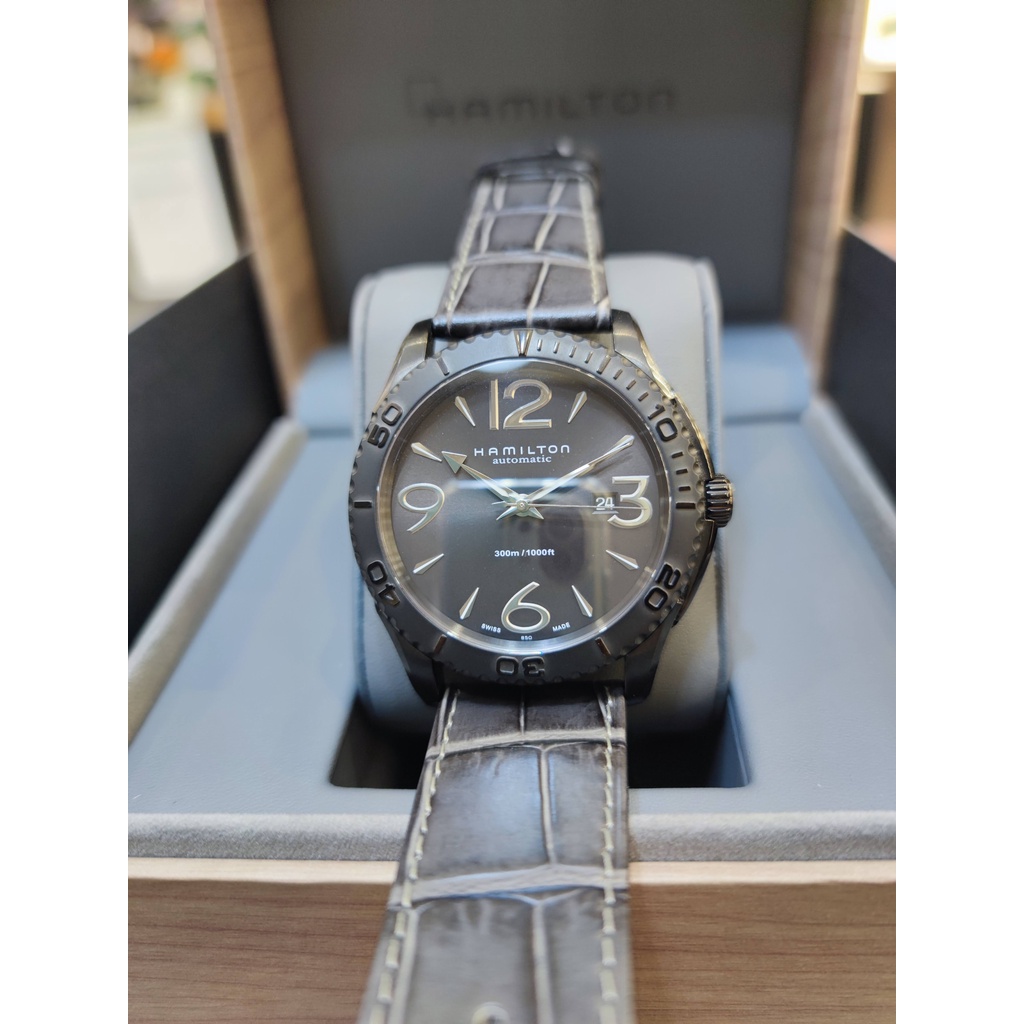 Hamilton jazzmaster outlet seaview automatic