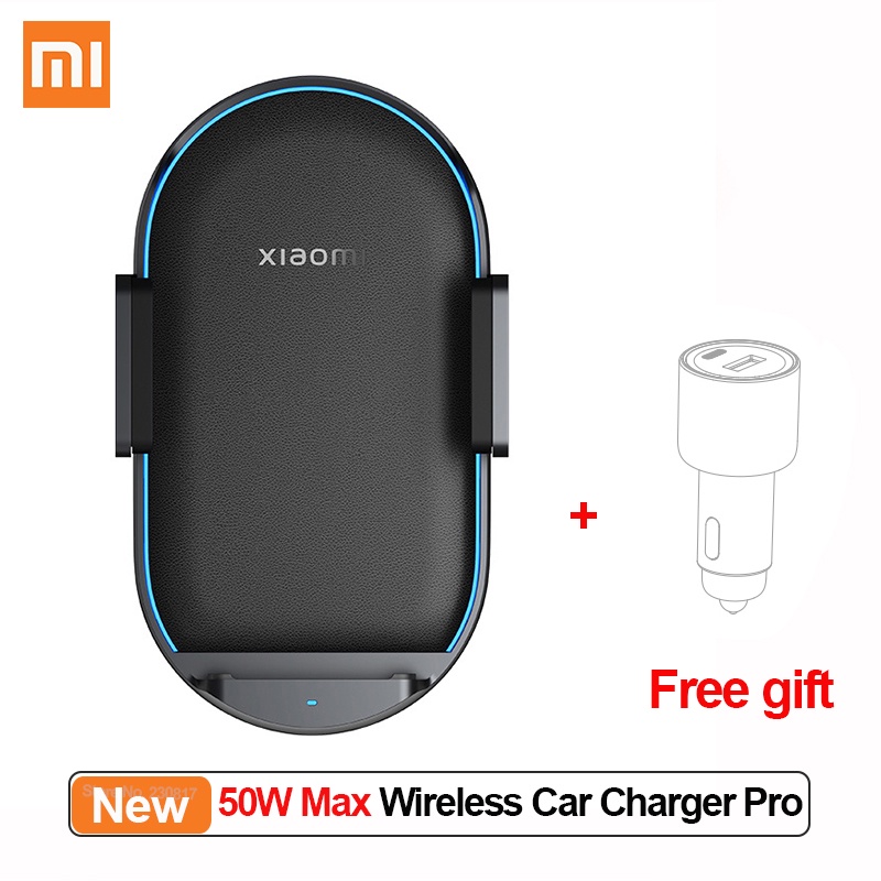 Xiaomi Wireless Car Charger Pro 50W Max Automatic Sensor Stretching ...