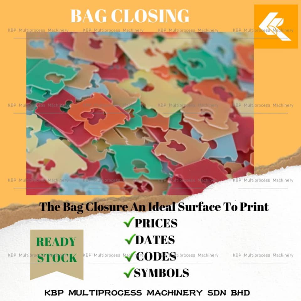 Bread Tag/Bread Clippers/Bag Closure/Klip Roti/Roti Tag/面包扣子/面包标签/面包tag ...