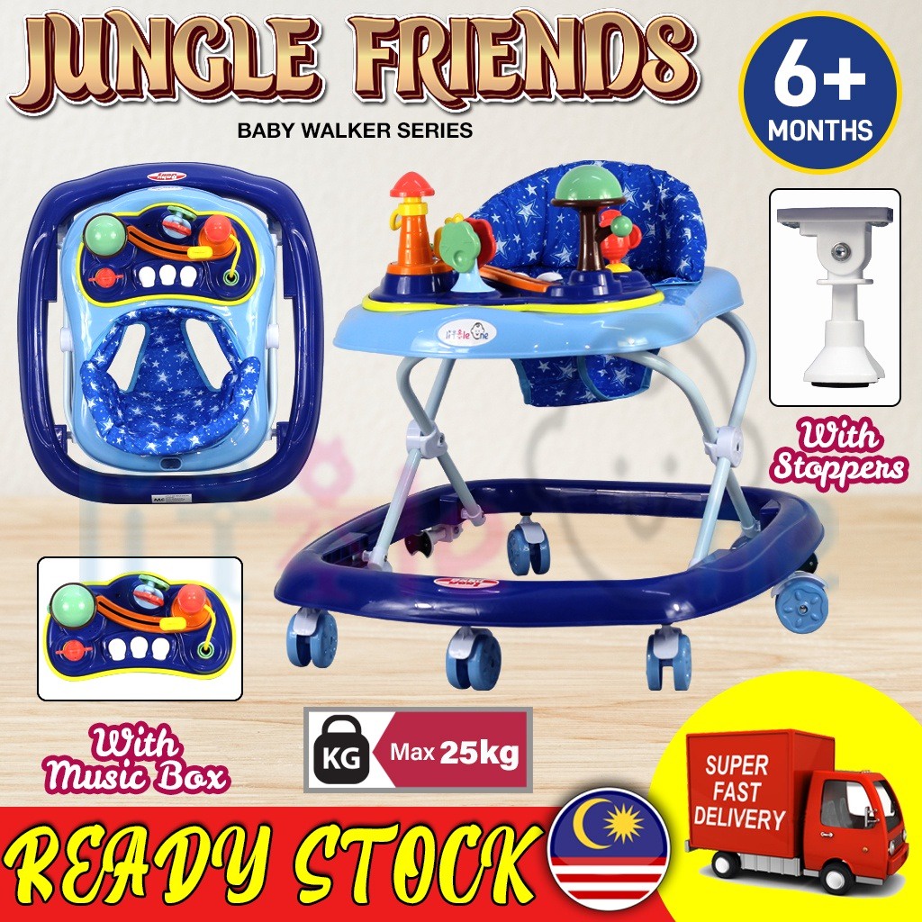 Baby Walker Anti O Leg Little One Baby Walker Snail Honey Bee F1 VROOM DUCK with Play Toys Music Shopee Malaysia