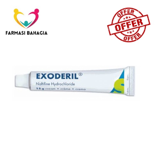 EXODERIL CREAM 1% (15G/TUBE) | Shopee Malaysia