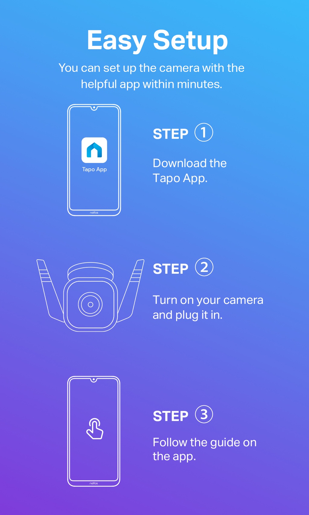 TP-Link Outdoor 2K/4MP Full Color Night Vision Outdoor IP66 Security ...