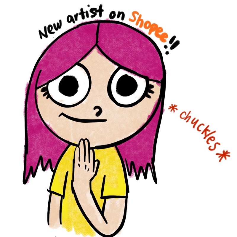 Portrait drawing by AB Shopee Malaysia