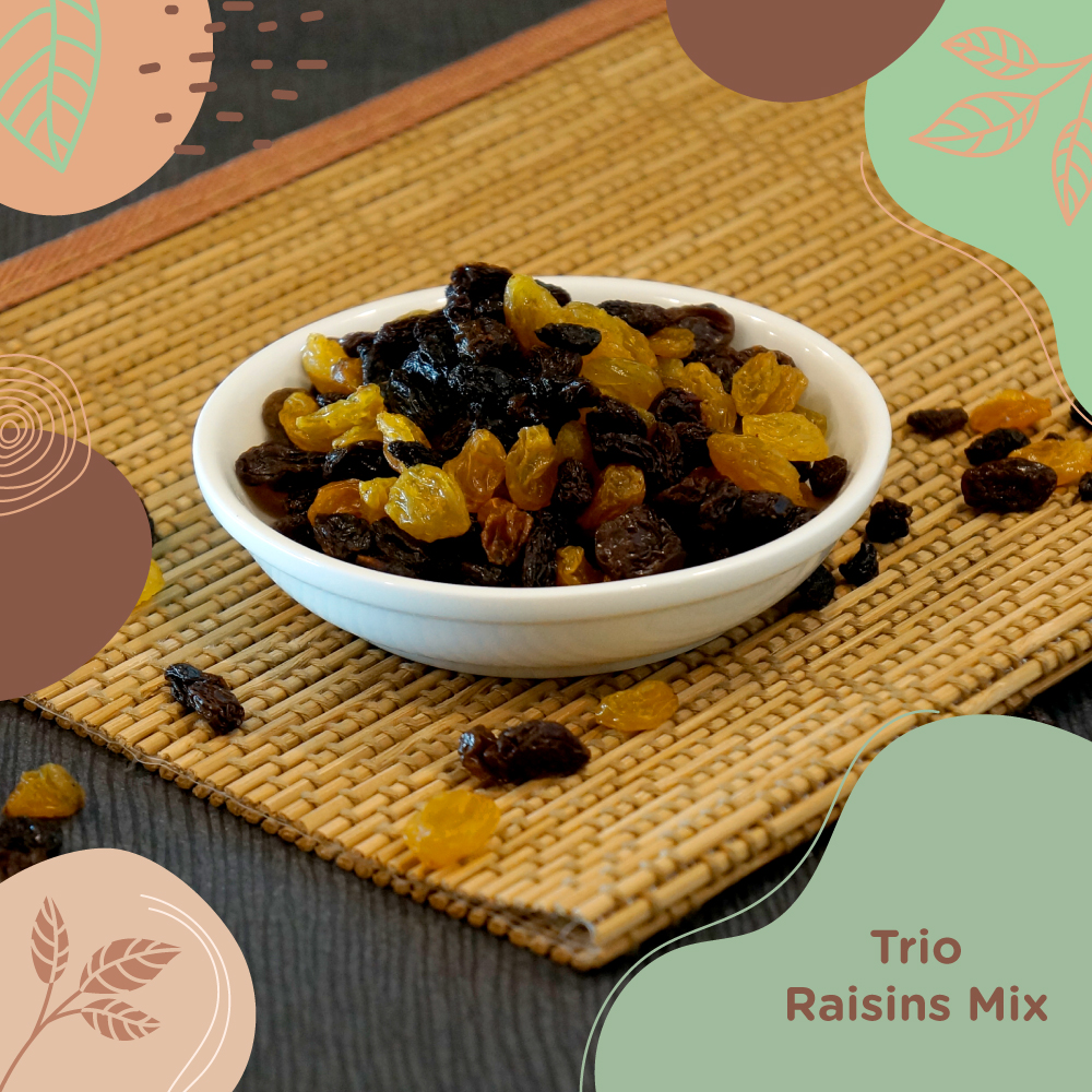 WHOLESOME VILLAGE Trio Raisins Mix (200g) | Shopee Malaysia