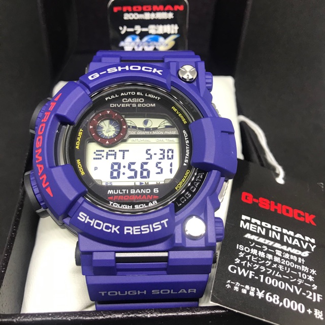 Casio G-Shock Frogman NV GWF-1000NV-1JR (NOS-JAPAN SET) | Shopee