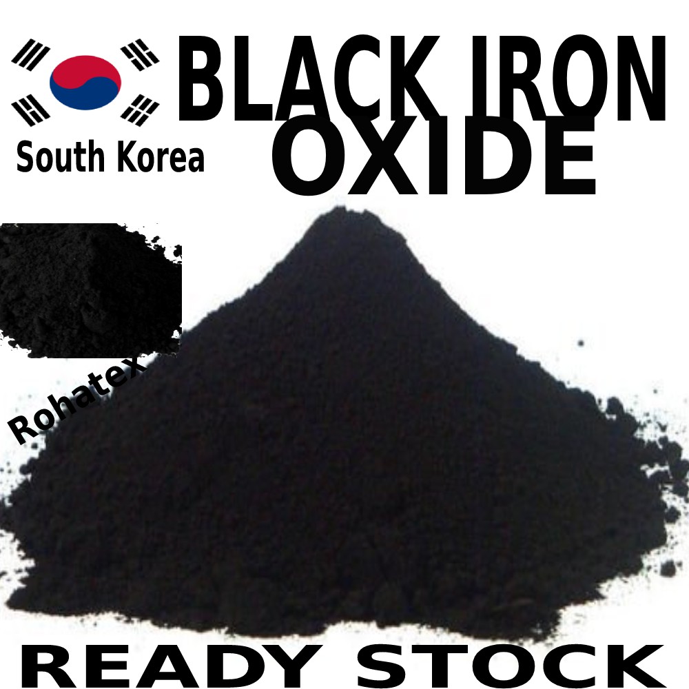 BLACK Iron Oxide/ 100g, NATURAL IRON OXIDE BLACK PIGMENT POWDER /100g