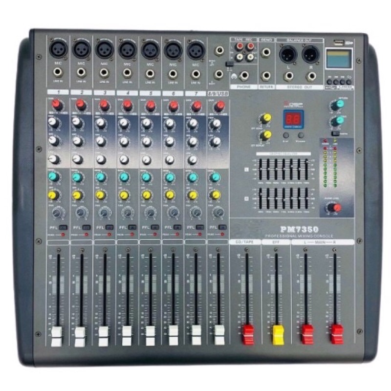 EZITECH PM7350 8 CHANNEL PROFESSIONAL POWER MIXER Shopee Malaysia