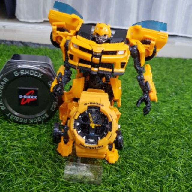 Gshock Transformers Edition DW6900 OPTIMUS PRIME GA120 BUMBLE BEE