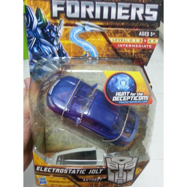 Transformers Movie 2 ROTF Deluxe Class HFTD Autobot ELECTOSTATIC JOLT