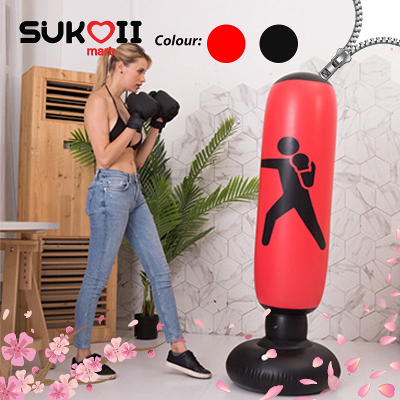 SKOI Vertical Inflatable Boxing Column Training Fitness Boxing Punching ...