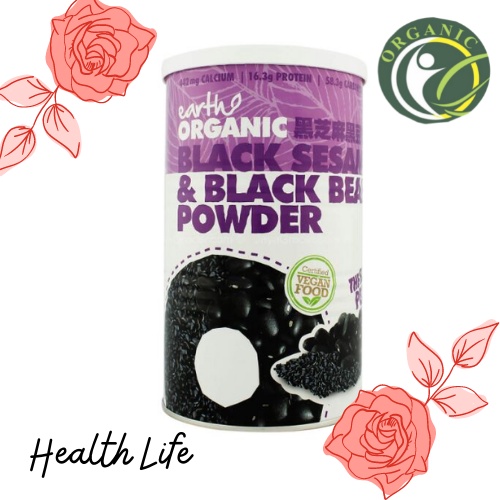 EARTH LIVING Black sesame & black bean powder 500G Shopee Malaysia
